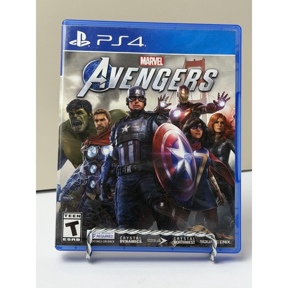 Playstation 4 Marvel Avengers Sony PS4 Video Game Complete With Manual